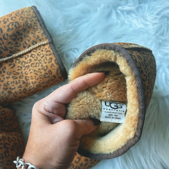 UGG Leopard Print Limited Edition Boots - Picture 2 of 6